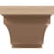 Ekena Millwork 4"W x 8"D x 4"H Wide Mediterranean Rough Cedar Woodgrain TimberThane Corbel, Primed Tan CORUR04X08X04MEDRCPR - alternate 4